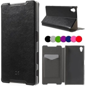 Image 1 of Sony Xperia Z5 Wallet Кожен Калъф и Протектор