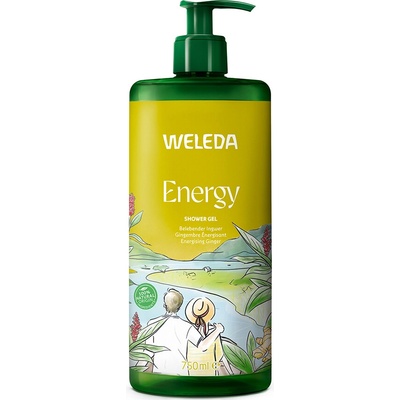 Weleda Energy sprchový gél Ginger, Citronella and Cedar 750 ml