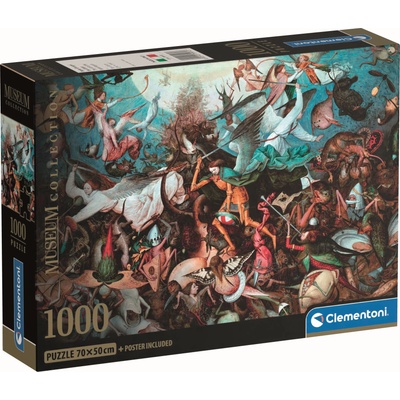 Clementoni Пъзел Clementoni от 1000 части - Падението на ангелите бунтовници (39972)