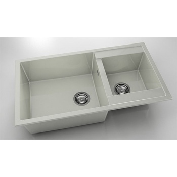 Image 1 of FAT Мивка Vanguard 234, Polymer marble, 02 Полярен гранит, с включен сифон