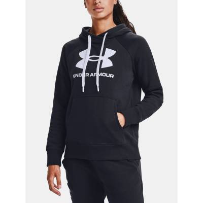 Rival Fleece Logo Hoodie Sweatshirt Under Armour | Cheren | ЖЕНИ | S