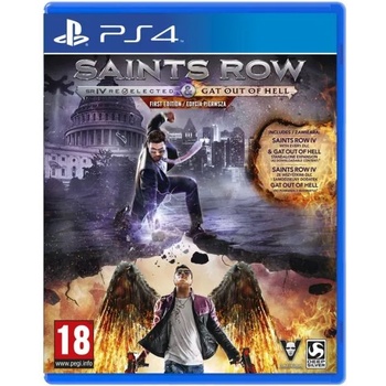 Deep Silver Saints Row IV Re-Elected & Gat Out of Hell (PS4)