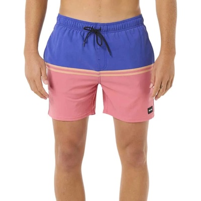 Rip Curl Бански гащета Rip curl Combine Volley swimming shorts - Blue / Pink (Wild Berry)