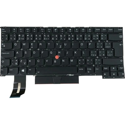 DeTech Klávesnice pro notebook Lenovo T490S, CZ