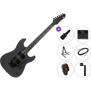 PSD Guitars SPS-100MFR Premium SET Matte Black Електрическа китара