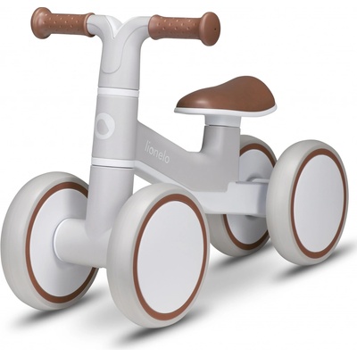 LIONELO balančné koleso VILLY odpruženie ergonomický dizajn naučiť sa balansovať priemer 17,5 cm palce Béžové latte