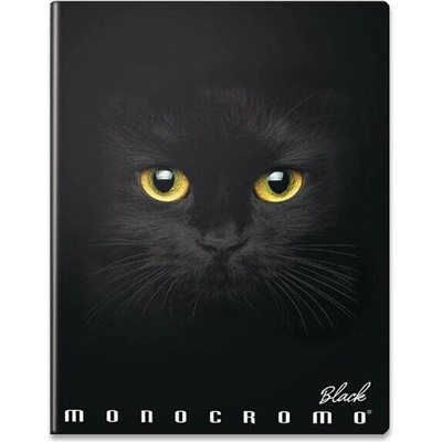 PIGNA Zošit Monocromo Black A4 šitý linka