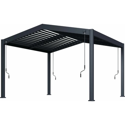Rojaplast Bioklimatická pergola Apex 3,6 x 4 m hliníková volně stojící AP4036