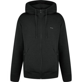 Image 1 of HUGO BOSS Суичър Boss Men's Saggy Full-Zip Hoodie with Adjustable Drawstring Hood - Black 001