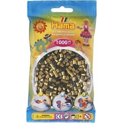 Hama korálky bronzové zažehlovací 1000 ks