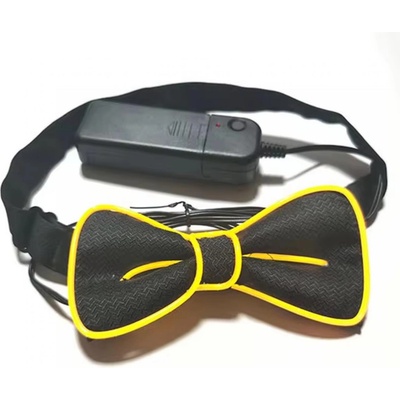 HARAHU Светеща led папионка - Жълт kp30328 (30328)