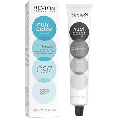Revlon Nutri Color Filters Barevná maska na vlasy 097 Turquoise 100 ml