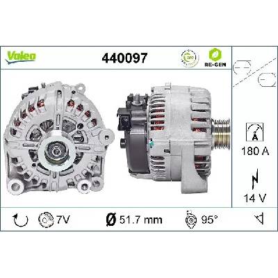 VALEO Alternátor VA 440097