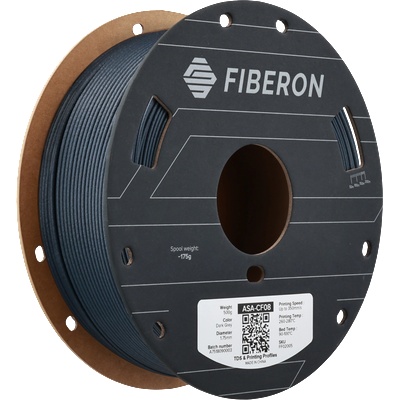 Polymaker Fiberon ASA-CF08 Dark Grey - 1, 75 mm / 500 g (FF02005)