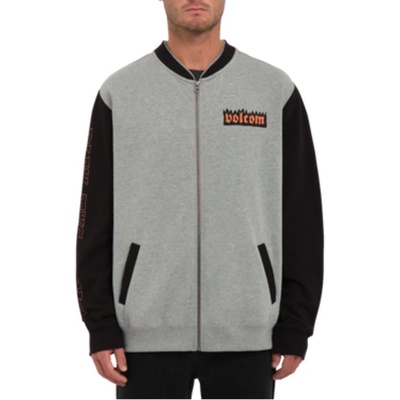 Volcom Fa Nando Von Arb Zip heather grey