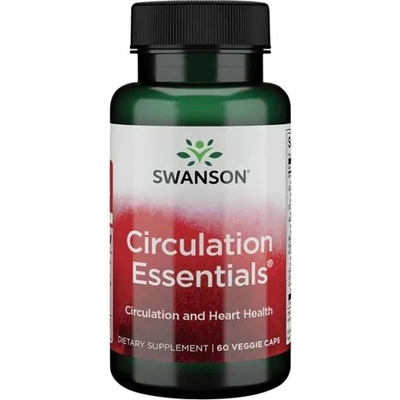 Swanson Circulation Essentials, 60 растителни капсули, Swanson (SWC109)