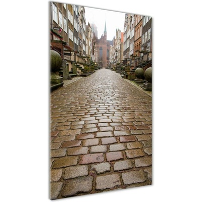 Vertikálny fotoobraz na skle Gdaňsk Poľsko 50x100 cm