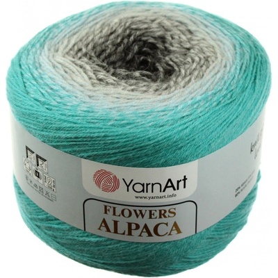Flowers Alpaca příze YarnArt 412