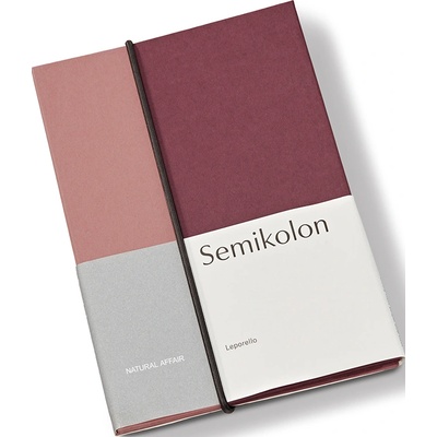 Semikolon Фотоалбум Leporello Natural Affair розово-бордо (368757)