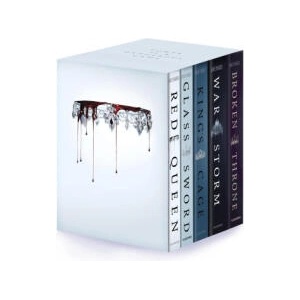 Red Queen 10th Anniversary Deluxe 5-Book Box Set with Stenciled Edges (ISBN: 9780063443990)
