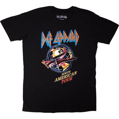 Def Leppard North American Tour (Back Print) Black L Риза (DEFLTS60MB03)