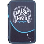 Herlitz Трислоен несъдържащ пълнеж несесер „Mucis In My Head (400211296)