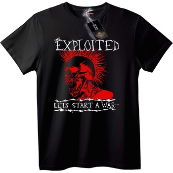 NOONEBRAND Тениска The Exploited Let's Start a War - 2XL, White