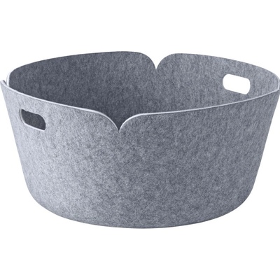 Muuto Restore Round Basket šedý