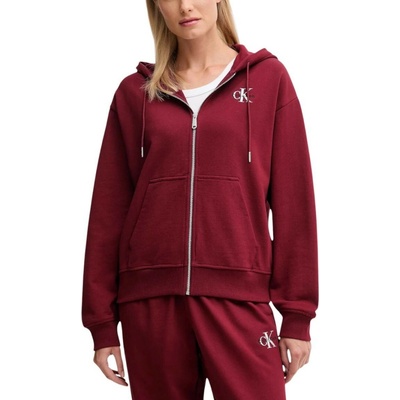 Calvin Klein biela tmavočervená