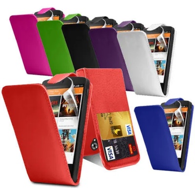 LG Nexus 5 D820 Flip Кожен Калъф + Скрийн Протектор