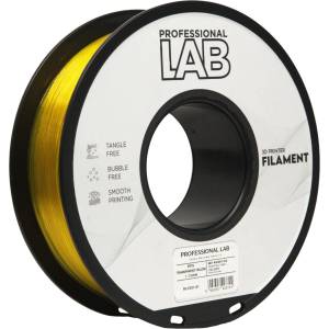 Съвместим Филамент PETG transparent жълт 1.75mm Prof. Lab (102C) (FG-P201-E1)