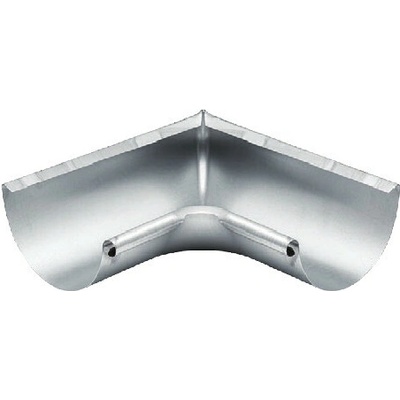 KJG Žľabový roh vnútorný 280 mm šírka žľabu 127 mm pozink