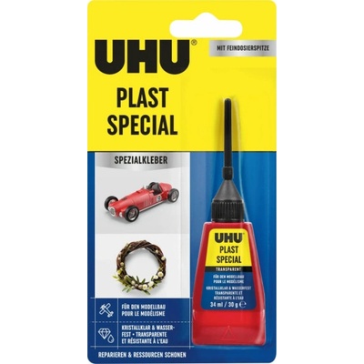 Uhu Plast Speciální modelářské lepidlo transparentní 30 g