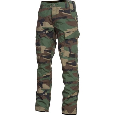 Nohavice Pentagon ACU Woodland