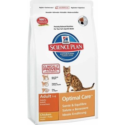 Hill’s Science Plan Adult Optimal Care Chicken 2 x 15 kg