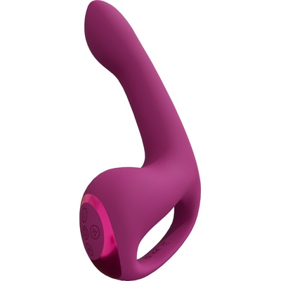VIVE Riko Triple Motor Thumper with Advanced Finger Motion & Pulse Wave Stimulator Pink
