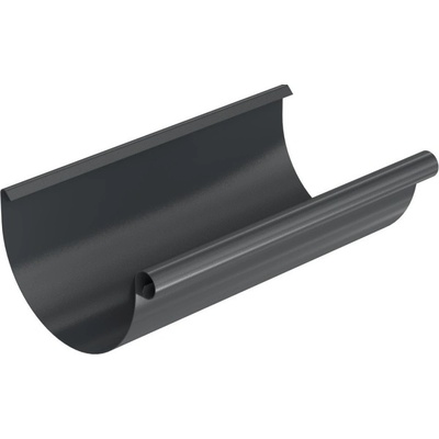 Bryza Žlab okap Ø 150 mm 3 m pozink RAL 7021 antracit