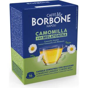 Caffè Borbone Caffe Borbone Camomilla капсули Билков чай за Lavazza и Modo Mio 16 бр