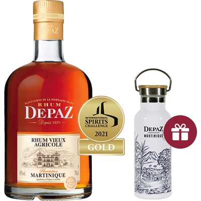 Depaz VS, Martinique 45% 0,7 l (holá láhev)