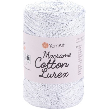 YARNART Macrame Cotton Lurex 2 mm 205 m 720 юта (Macrame Cotton Lurex 720)