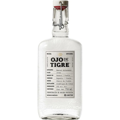 Ojo de Tigre Espadin Tobala mezcal 37% 0,7 l (holá láhev)