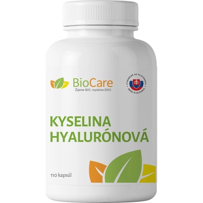 BioCare Kyselina hyalurónová 100mg 2× 110 kapsúl