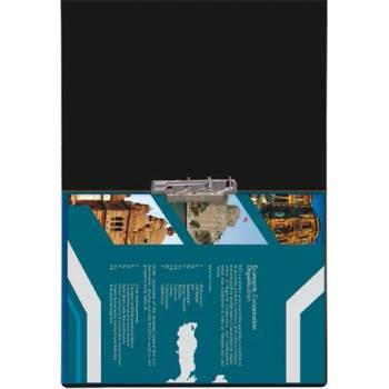 PLASTWELD Папка Plastweld PVC A3 черна с цип 62-010-0341 (62-010-0341)