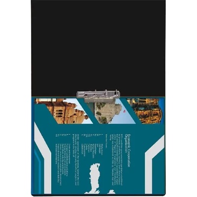 PLASTWELD Папка Plastweld PVC A3 черна с цип 62-010-0341 (62-010-0341)