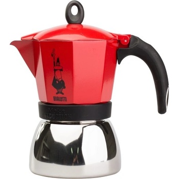 Bialetti Moka Induction 6 červená