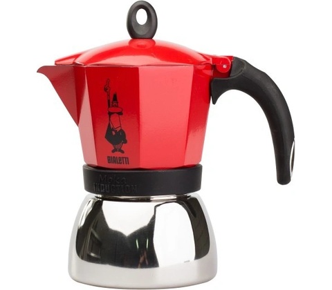Bialetti Moka Induction 6 červená