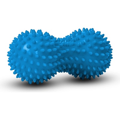 Line Sport Senzorická loptička "arašid" Peanut Spiky Ball - modrý