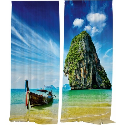 IMPAR Závěsy Thailand,140 × 250 cm
