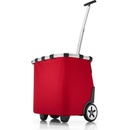 Nákupní tašky a košíky Reisenthel Carrycruiser červený nákupní košík na kolečkách