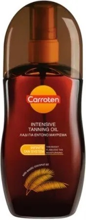 Carroten Подхранващо масло за тен, Carroten Intensive Tanning Oil SPF0 125ml
